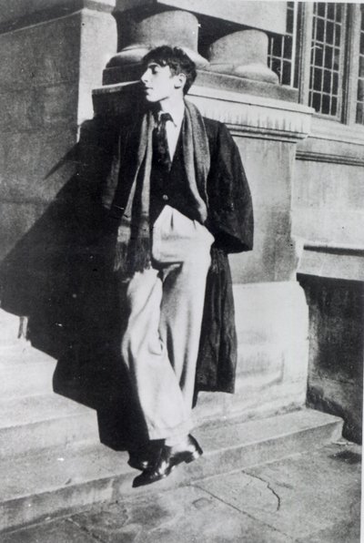 Louis MacNeice während seiner Zeit in Oxford, 1926-30 von English Photographer